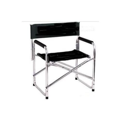 2017 Newest Double Layer Cotton-padded Aluminum Alloy Director Chair Fishing Portable Folding Stool Outdoor Leisure