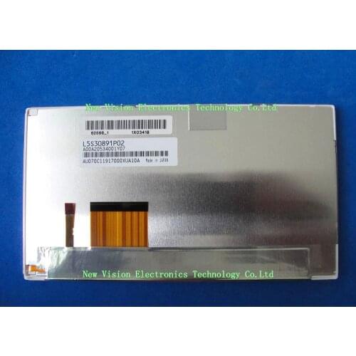 New Original 7 inch Car GPS LCD Display Module L5S30891P02 GCX071AKX-E AU070ZC7 AU070C for Sanyo