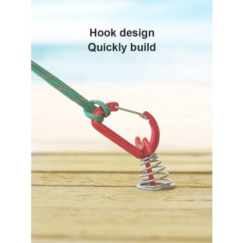 ShineTrip Tent Rope Buckles Aluminum Alloy Outdoor Camping Wind Rope Stopper Wigwam Awning Adjustable Buckle Accessories