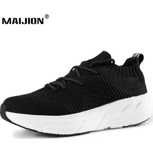 Casual Women Walking Shoes Comfortable Chunky Sneakers Lady Knitted Socks Shoes Breathable Non-slip Outdoor Sport Jogging