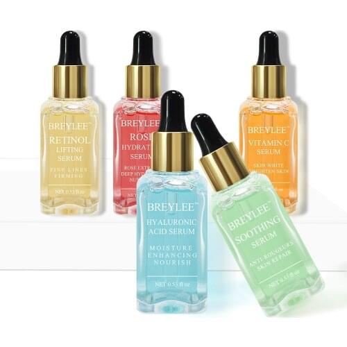 Serum Series Vitamin C Hyaluronic Acid whitening Face Skin Care Rose Nourish Firm Soothing Repair Essence 1pcs
