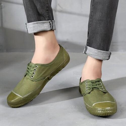 USHINE EU35-45 outdoor camouflage military training holding building hiking sneakers liberation sports shoes man woman big size