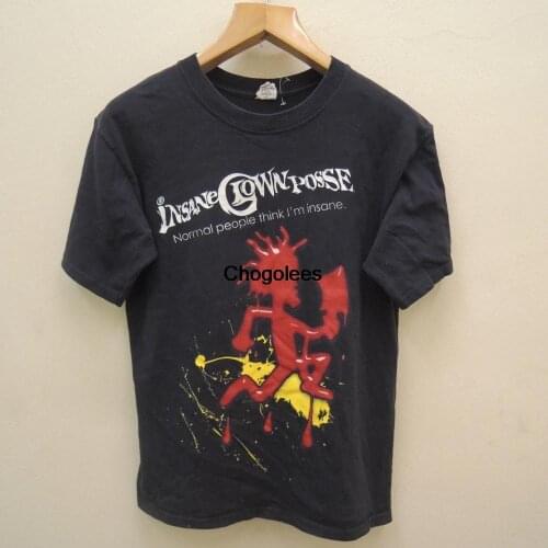 Vintage Insane Clown Posse T Shirt Big Logo is an American hip hop duo composed of Violent J (Joseph Bruce)