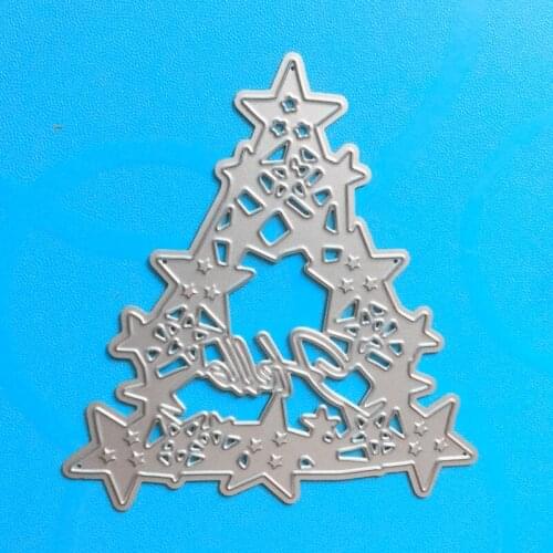 YINISE Metal Cutting Dies For Scrapbooking Stencils CHRISTMAS DIY PAPER Album Cards MAKING Embossing Folder Die Cutter Tools