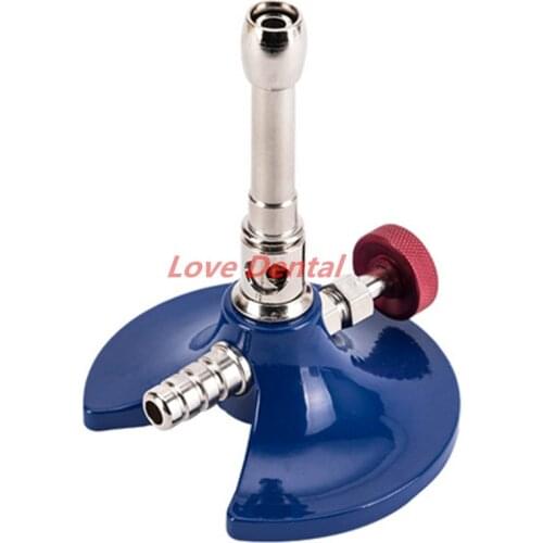 1 Pieces Dental Equipment Rotatable Single Tube Dental Gas Light Bunsen Burner Alone Duct Gas Lights for Dental Laboratory