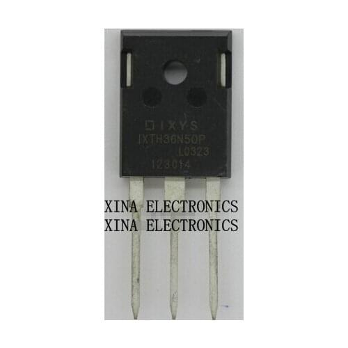 IXTH36N50P IXTH36N50 IXTH 36N50 36A/500V TO-247 ROHS ORIGINAL 5PCS/lot Free Shipping Electronics composition kit