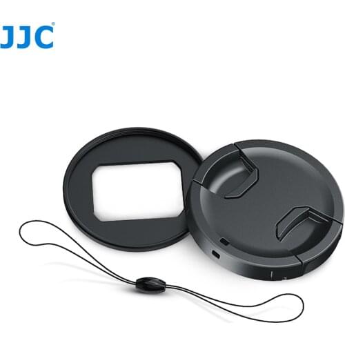 JJC RN-CLUX Camera Filter Adapter & 49mm Lens Cap Kit for Leica C-LUX With Lens Cap Keeper Allows putting an extra 49mm filter