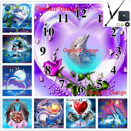 Love 5d diamond painting full with Mechanical clock heart 5d diamond embroidery full clock diamond mosaic sale wall sticker
