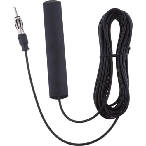 ANT - 309 Car Radio Patch Antenna Black With 5Meter Stability Signal Cable For Car Radio