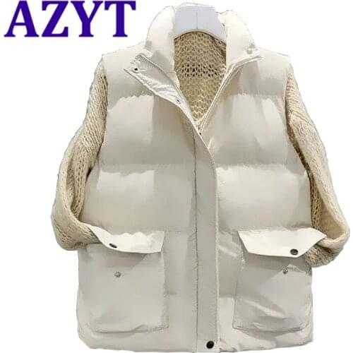 Женские большие жилеты AZYT China At AliExpress