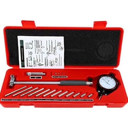 Dial Indicator Bore Gage 0.001" Gauge (2"-6" range) Deep Engine Hole Cylinder Measurement Gage Cylinder 50-160mm 0.01mm gauge