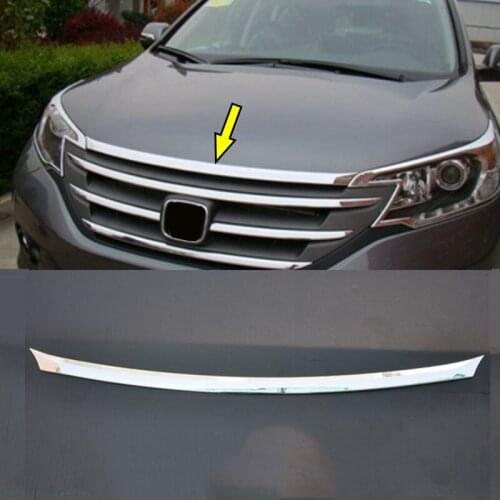 For Honda CRV CR-V 2012-2016 Front Hood Moulding Trim ABS Chrome new