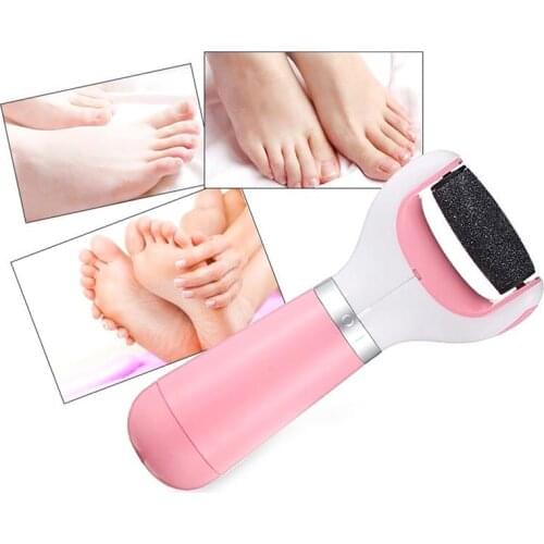 Electric Foot file Care Tool Feet Hard Dead Skin Removal Battery Power Foot USB Exfoliator Heel Callus Remover Pedicure Device