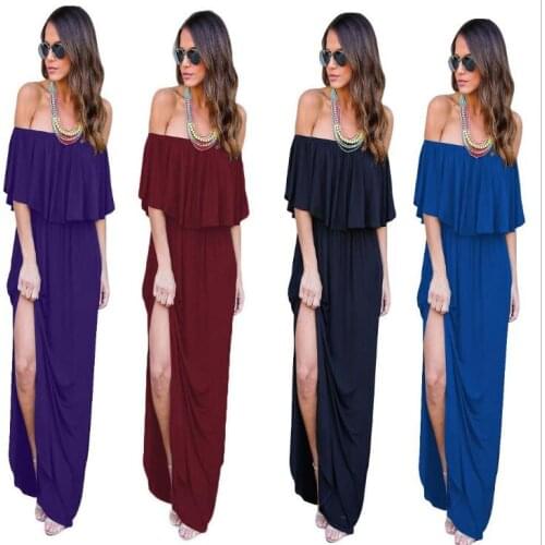 Europe Sexy bustier dress bodice dress Womens Clothing dresses size S M L XL XXL