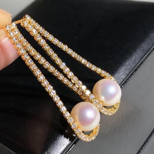 Beautiful 925 Sterling Silver Earrings Findings Settings Mountings Parts Mounts for Pearls Agate Coral Beads Stones