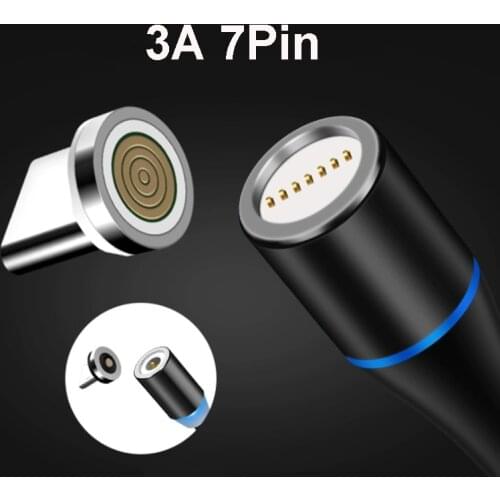 Magnetic Charger Micro Usb Cable For iphone Usb Type C Fast Charging Adapter 3A Magnet Charger Wire For Samsung Xiaomi Cord