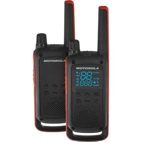 MOTOROLA TLKR-T82 10 KM BLACK PMR HANDHELD TRANSCEIVER 2Lİ PACKAGE