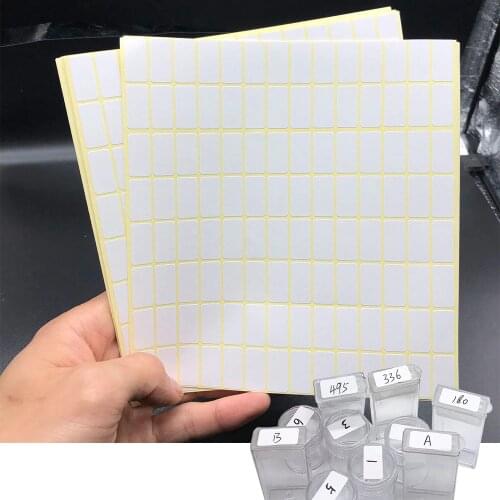 5/10/15 Sheets Diamond Painting accessories Storage Box Label Stickers Diamond Classification Storage Distinguish Label
