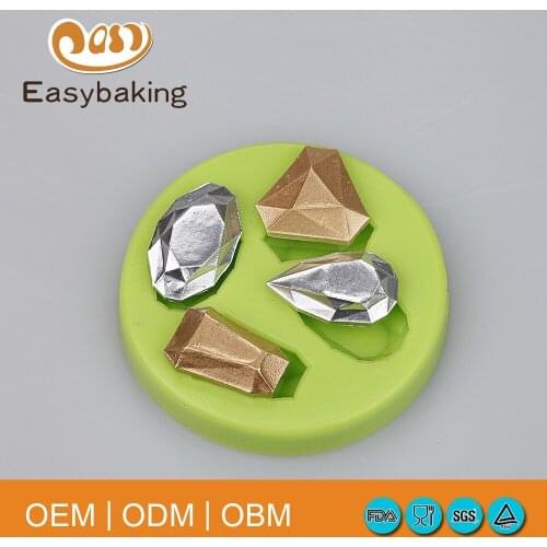 Delicate Diamond Shape Silicone Mold/Mould Resin Fonndant Jewelry Making Mold DIY Craft Tool