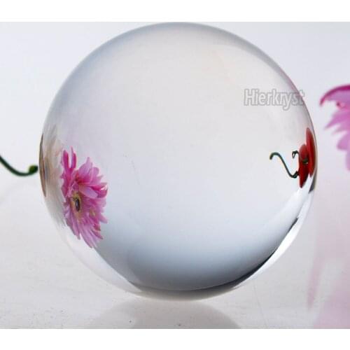 Huge Asian Quartz Clear Magic Crystal Healing Ball Sphere 90MM With Free Stand M02063-5