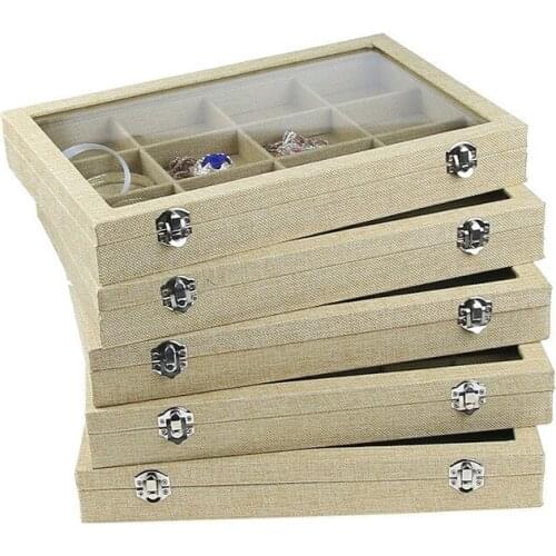 Jewelry Display Ring Display Tray Jewelry Organizer Case Jewellery Box Holder Stand Jewlery Box Bracelet Display Trays