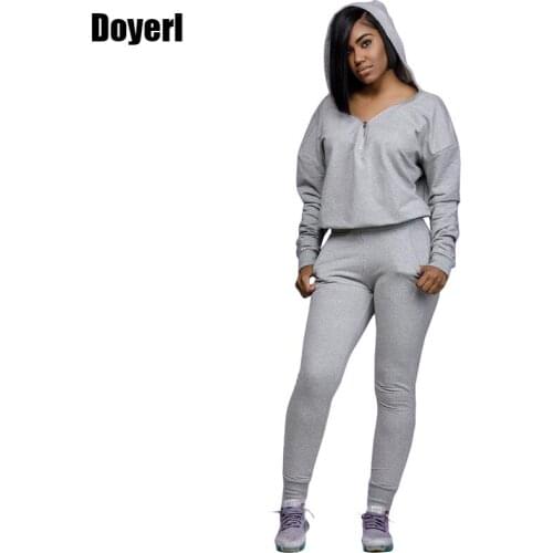 Casual Two Piece Set Women Tracksuit Zippers Sportwear Hoodie Sweatsuit Top Pants Set Fall Clothes for Women Two Piece Outfits