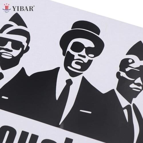 Funny Don't Touch My Car Car Styling Vinyl Decal Car Sticker COFFIN DANCE White/Black 27.5x12cm