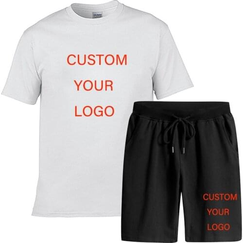 Sportswear Tracksuit Men Streetwear 2021 Summer Mens Sets Casual Hip Hop Printed T-Shirts Shorts Sweatsuit Plus Size 4Xl