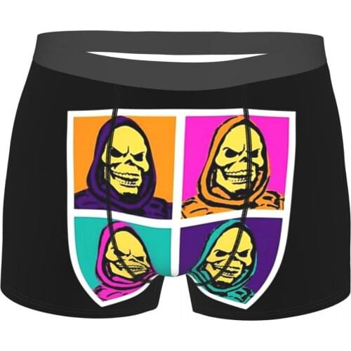 He-Man and the Masters of the Universe Underpants Cotton Panties Man Underwear Sexy SKELETOR Shorts Briefs