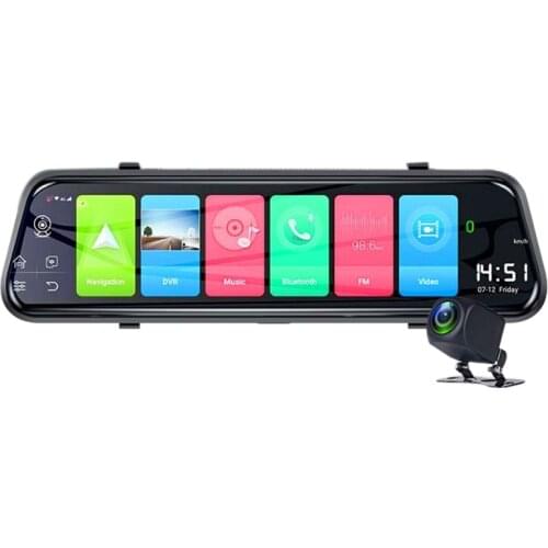 4G 10 Inch Android 8.1 Dash Cam GPS Navigation RAM WiFi Car DVR Camera FHD 1080P Video Recorder ADAS 24H Parking Monitor