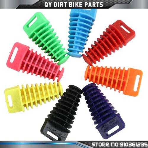 Exhaust tube plug Muffler washing WaterProof Plug for Dirt Pit Bike Motortcycle Supermoto street bikes ATV