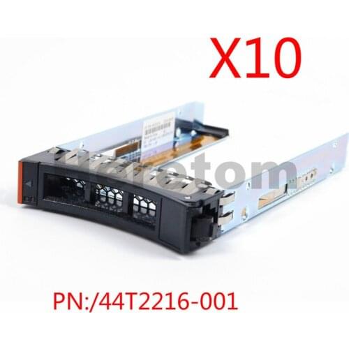 10pcs 2.5" SFF SAS/SATA/SSD Caddy Tray Bracket For IBM x3650 x3550 x3500 x3400 M2 M3 M4 44T2216