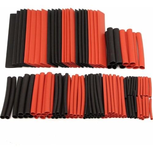 150 PCS Halogen-Free 2:1 Heat Shrink Tubing Wire Cable Sleeving Wrap Wire Set