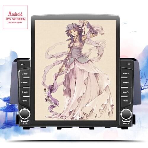 9.7" Android 10.0 Car DVD For 2016 2017 2018 19 2020 Honda Civic Auto Radio FM RDS Audio Video WiFi GPS Navigation Head Unit