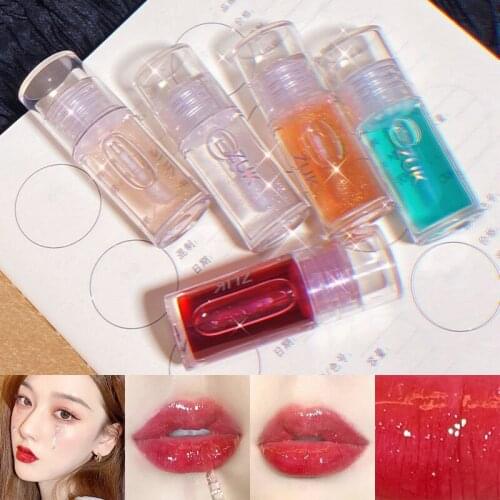 1 Pcs Beauty Glitter Lipstick Long Lasting Moisturizing Liquid Shiny Lipsticks For Women And Girls Lip Gloss Makeup Cosmetics