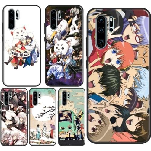 Anime Gintama Case For Huawei P30 Lite P40 P20 Pro Mate 20 Lite Honor 20 9 8 X 10i P Smart Z Nova 5T
