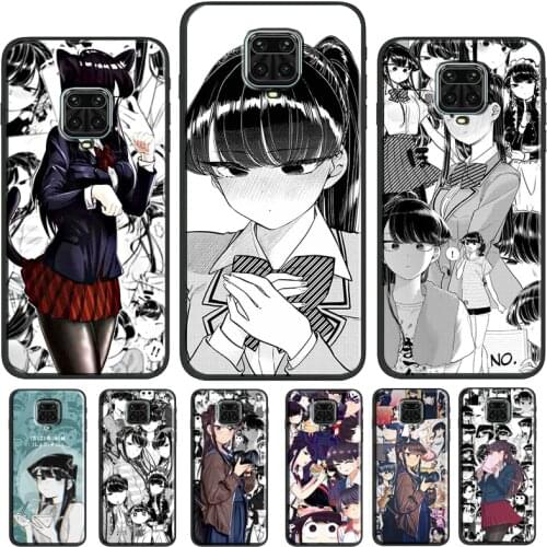 Komi Shouko Komi-san anime Case For Xiaomi Redmi Note 8 9 Pro Note 9S 8T 9 9C 9A 9T Cover For Redmi Note 10 Pro Shell