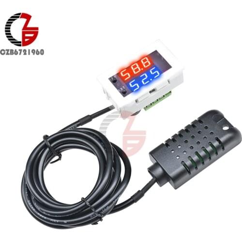 110V 220V 12V 24V Digital Humidistat Humidity Controller Regulator Hygrometer Incubator Indoor Car Hygrostat Sensor Meter DC AC