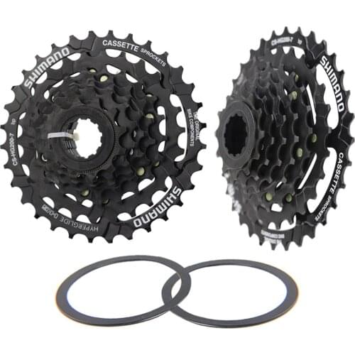 CS-HG200-7 7/21 Speed 12-32T Wide Ratio MTB Bike Freewheel Cassettes MTB Bicycle Flywheel Sprocket Compatible with Gasket