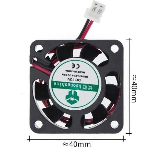 40x40x10mm 4010 fans 12v Volt Brushless DC Fans for heatsink cooler cooling radiator for 3d printer parts Cooling Fan