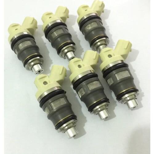 Sets of 6 E85 flow matched High performance 540cc fuel injector for Toyota SUPRA ARISTO MARK2 CRESTA CHASER 1001-87090