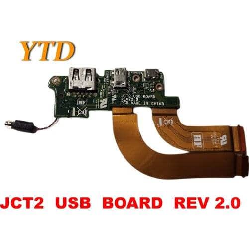 Original for Dell Venue 11 Pro 7140 Micro USB Charge Port Mini HDMI WITH CABLE JCT2 USB BOARD REV 2.0 tested good free sh