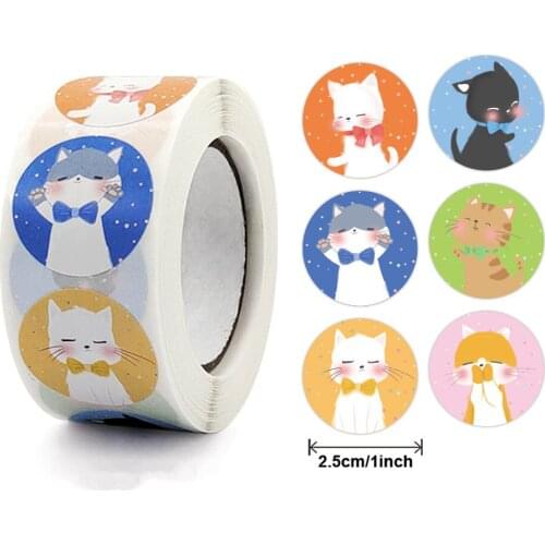 Stationery Sticker 500pcs Animals cartoon Stickers for kids classic toys sticker school teacher reward sticker Various styles