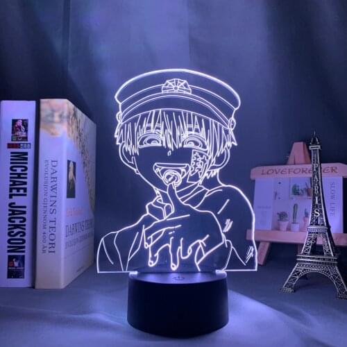 3d Lamp Anime Toilet Bound Hanako Kun LED Night Light for Room Decor Nightlight Birthday Gift Toilet Bound Hanako Kun Night Lamp
