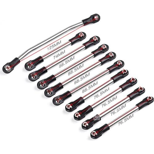 Titanium Alloy Chassis Steering Tie Rod Pull Rod for MST CFX Series RC Car Upgrade Parts