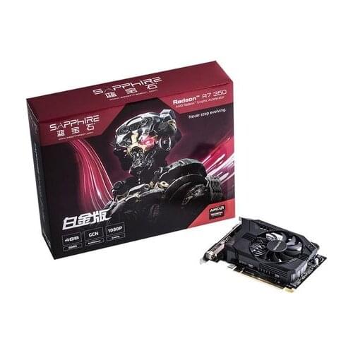 Sapphire Original R7 350 4GB GDDR5 128Bit Independent Game Video Card
