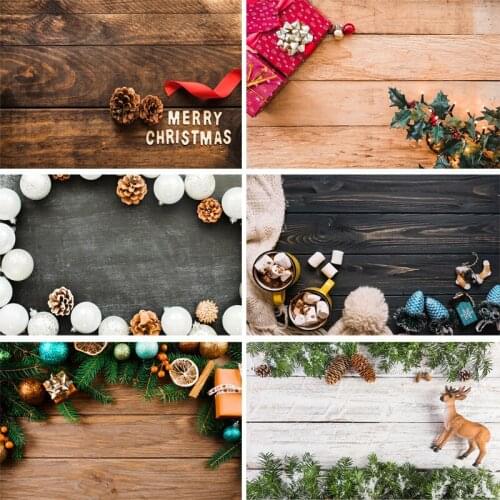 SHENGYONGBAO Vinyl Custom Photography Backdrops Prop Christmas Theme Photography Background 191029CH-005