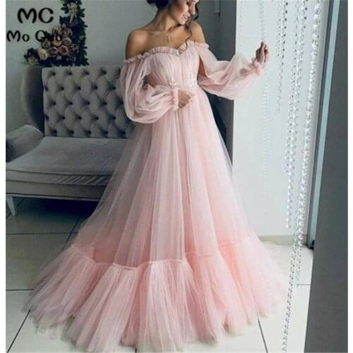 Off Shoulder Long Prom Dresses Long with Pleat Evening Gown Vestido de festa Backless Women Prom Dresses Custom Made