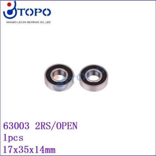 17*35*14mm Deep Groove Ball Bearings63003 /2RS/OPEN