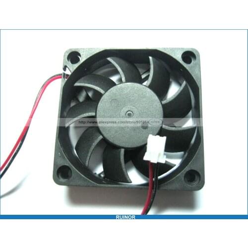 4 Pcs Brushless DC Cooling 7 Blade Fan 6015s 12V 60x60x15mm